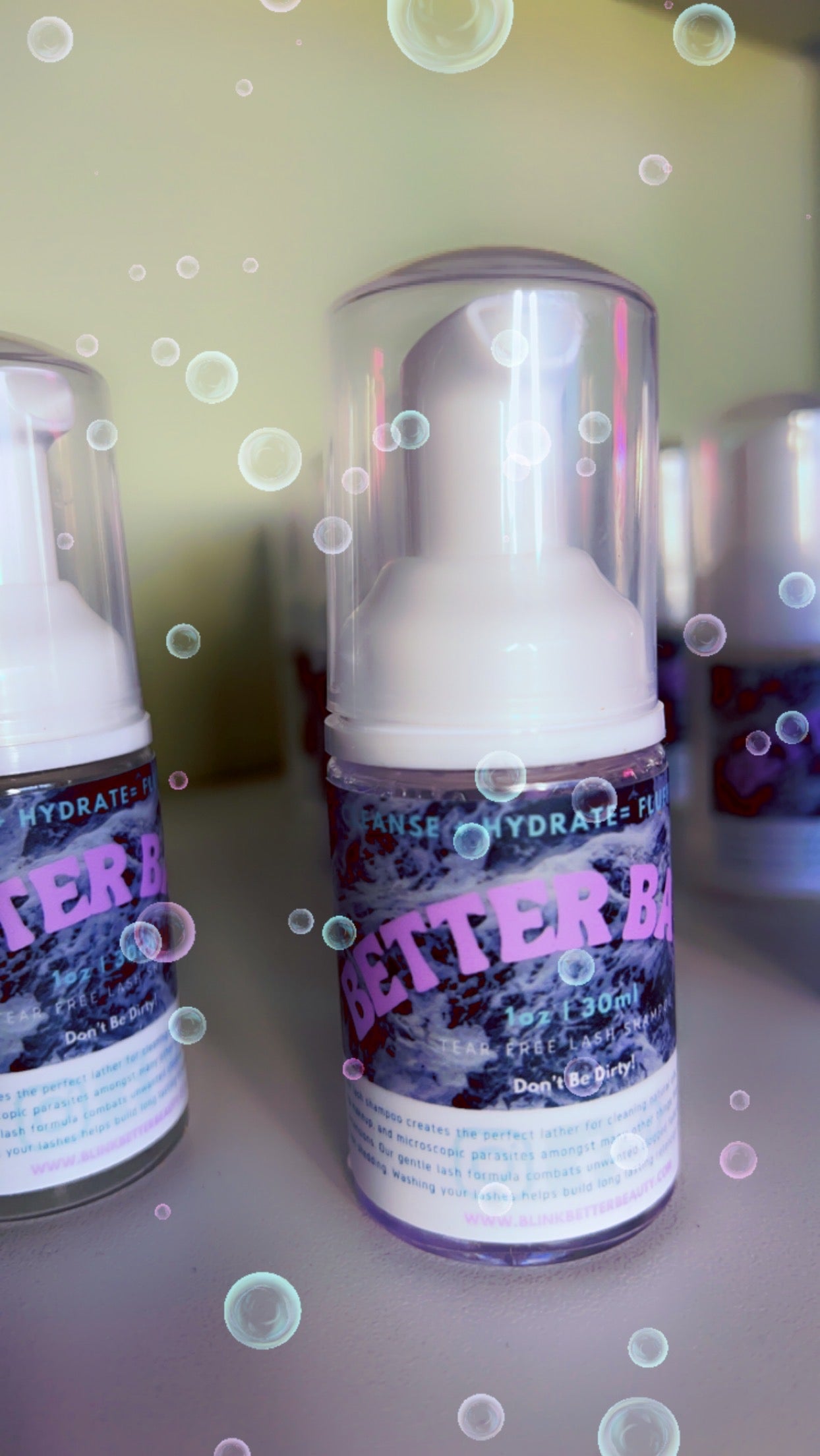 *Travel Size Don’t be dirty BETTER BATH!