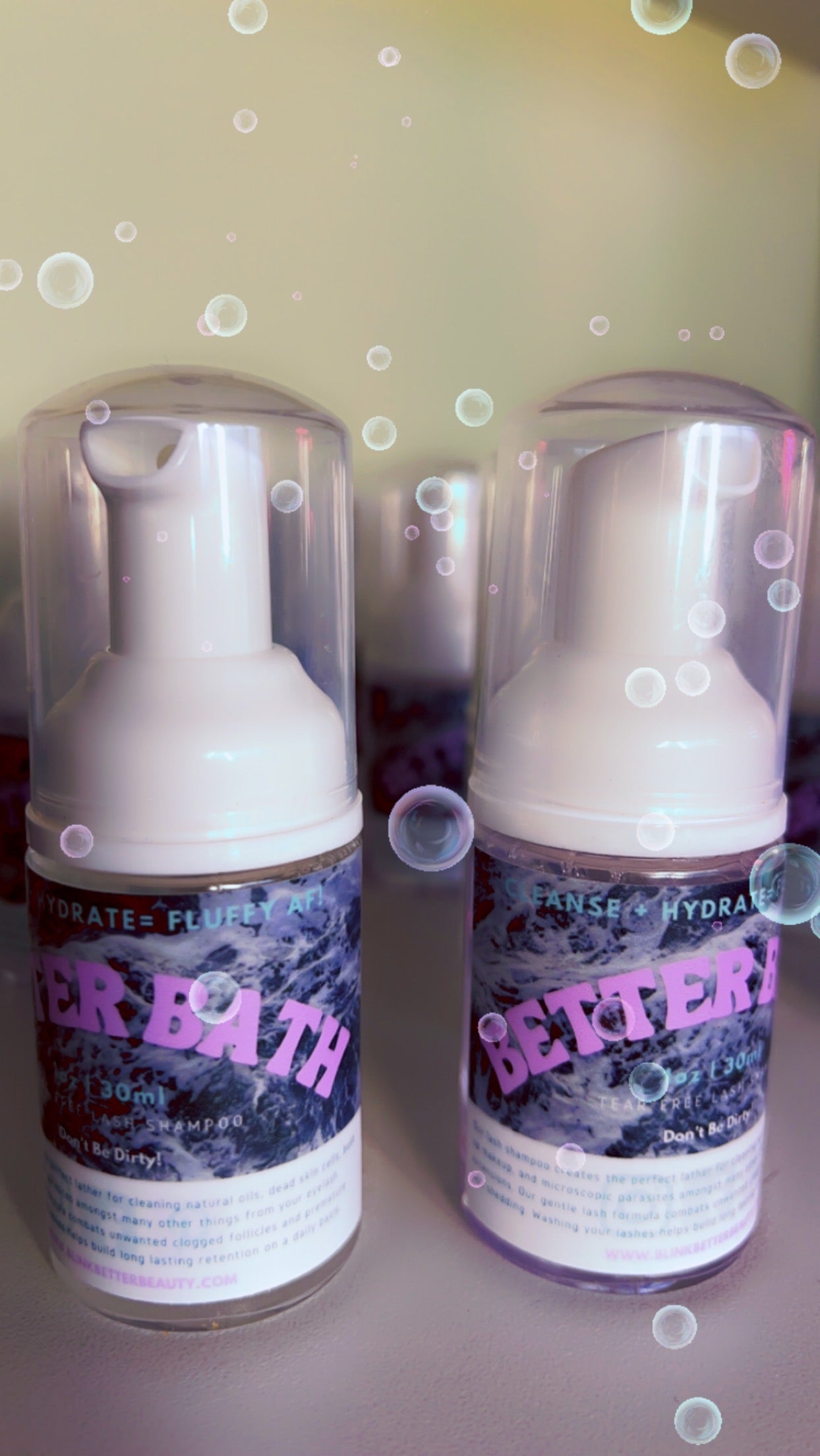 *Travel Size Don’t be dirty BETTER BATH!