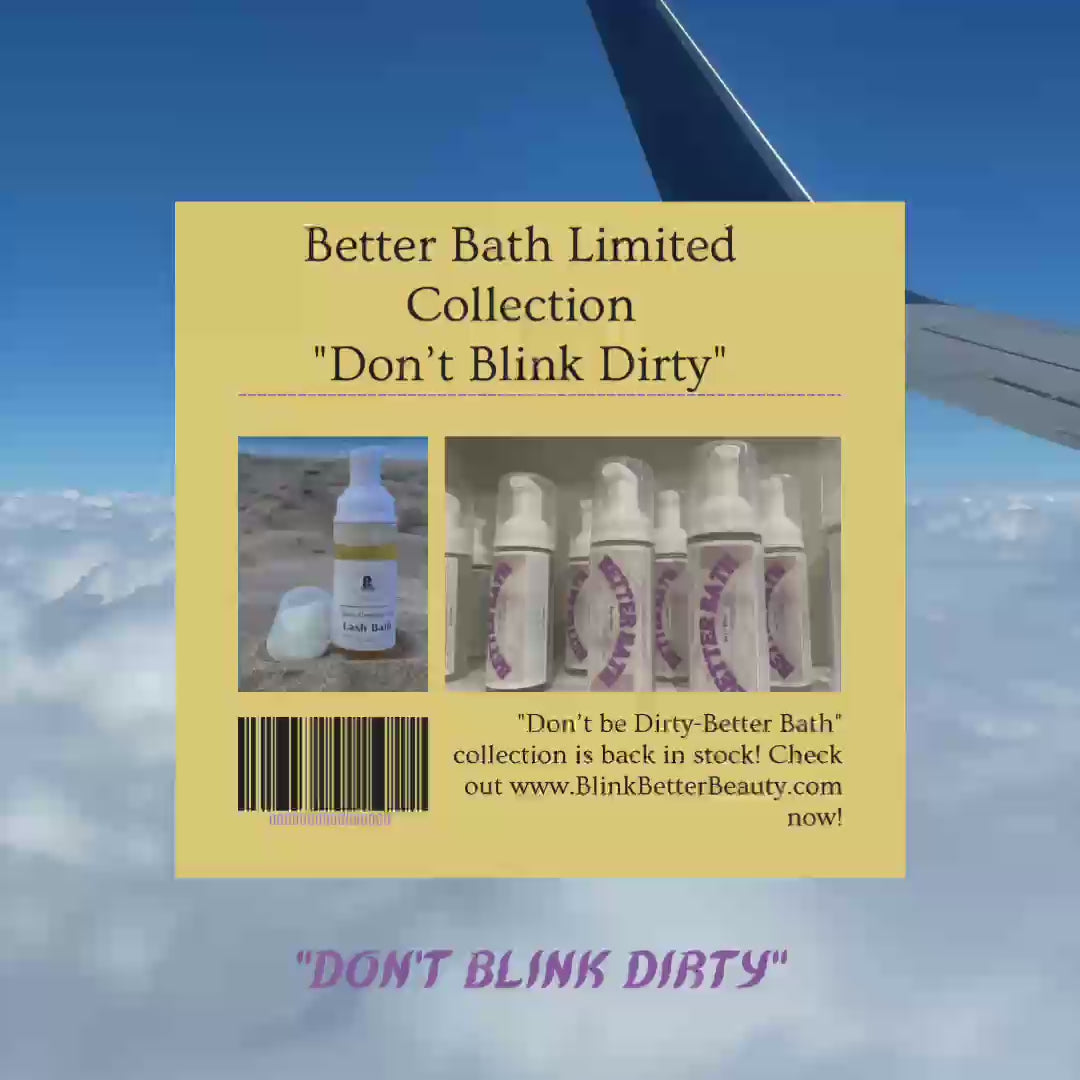 *Travel Size Don’t be dirty BETTER BATH!